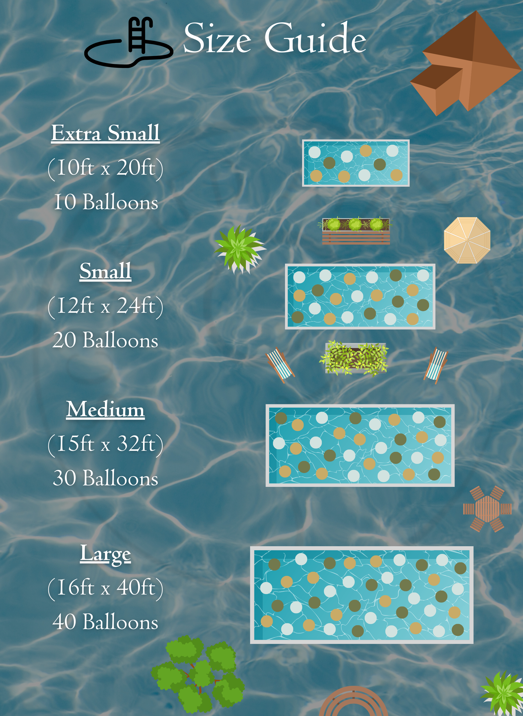 Customizable - Pool Balloons