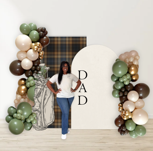 Father's Day - Balloon Backdrop Set