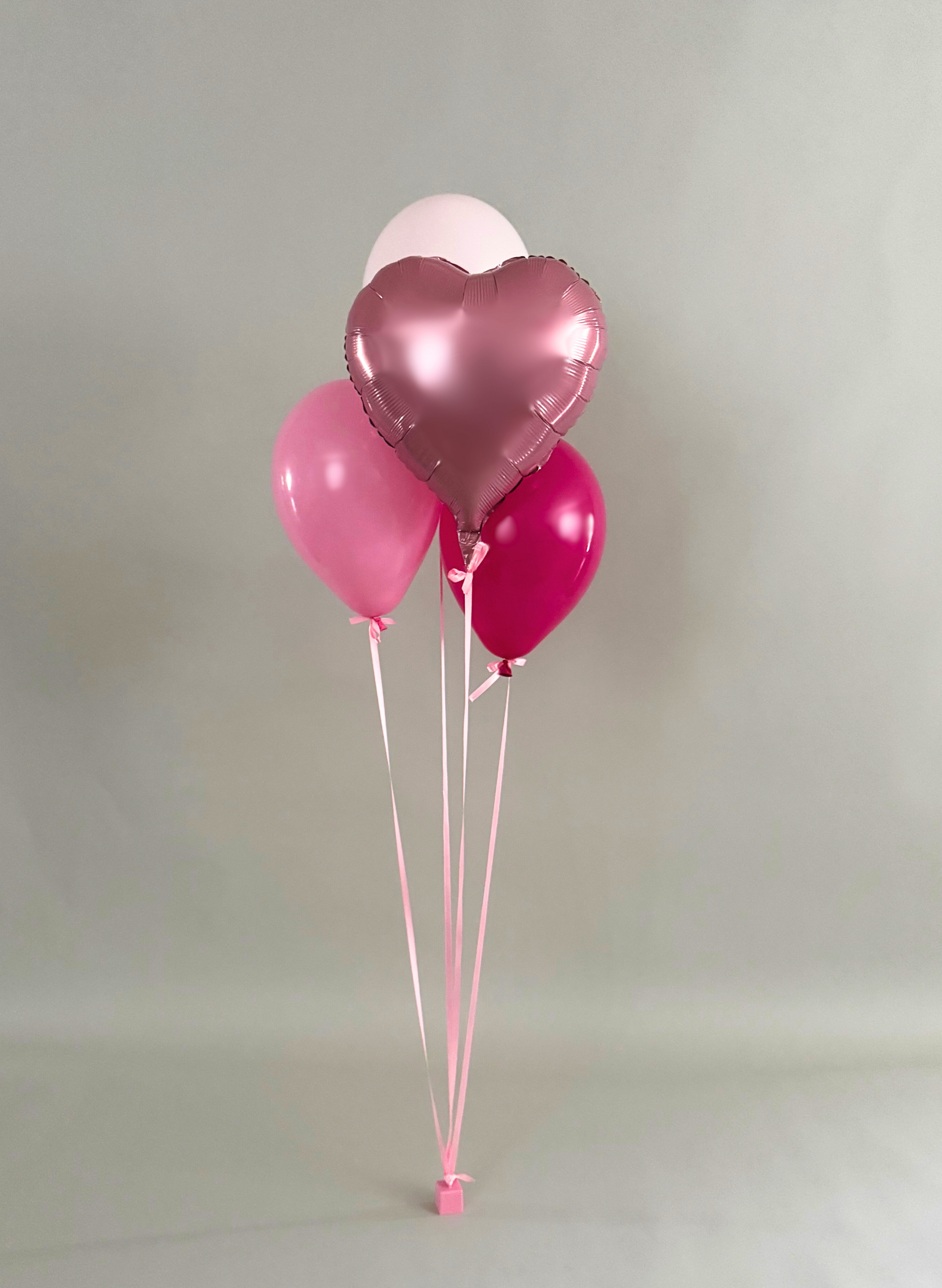Valentine - Foil Heart and Balloon Bundle