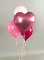 Valentine - Foil Heart and Balloon Bundle