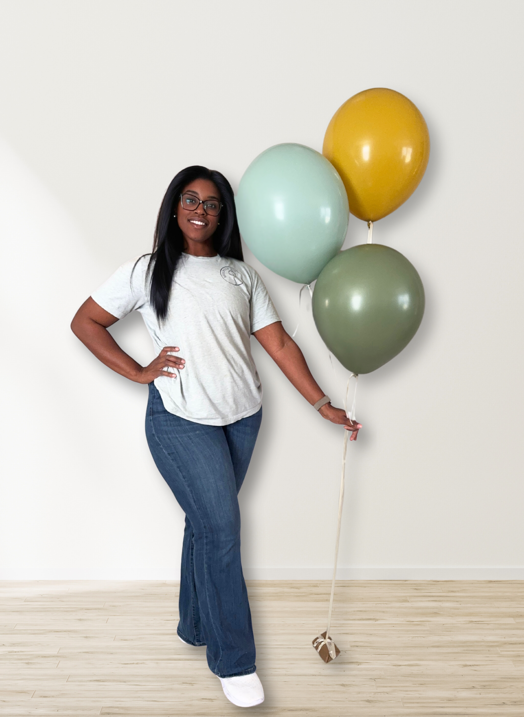 Customizable - Balloon Bundle of 3