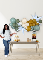 Customizable - The Balloon Garland with Starburst