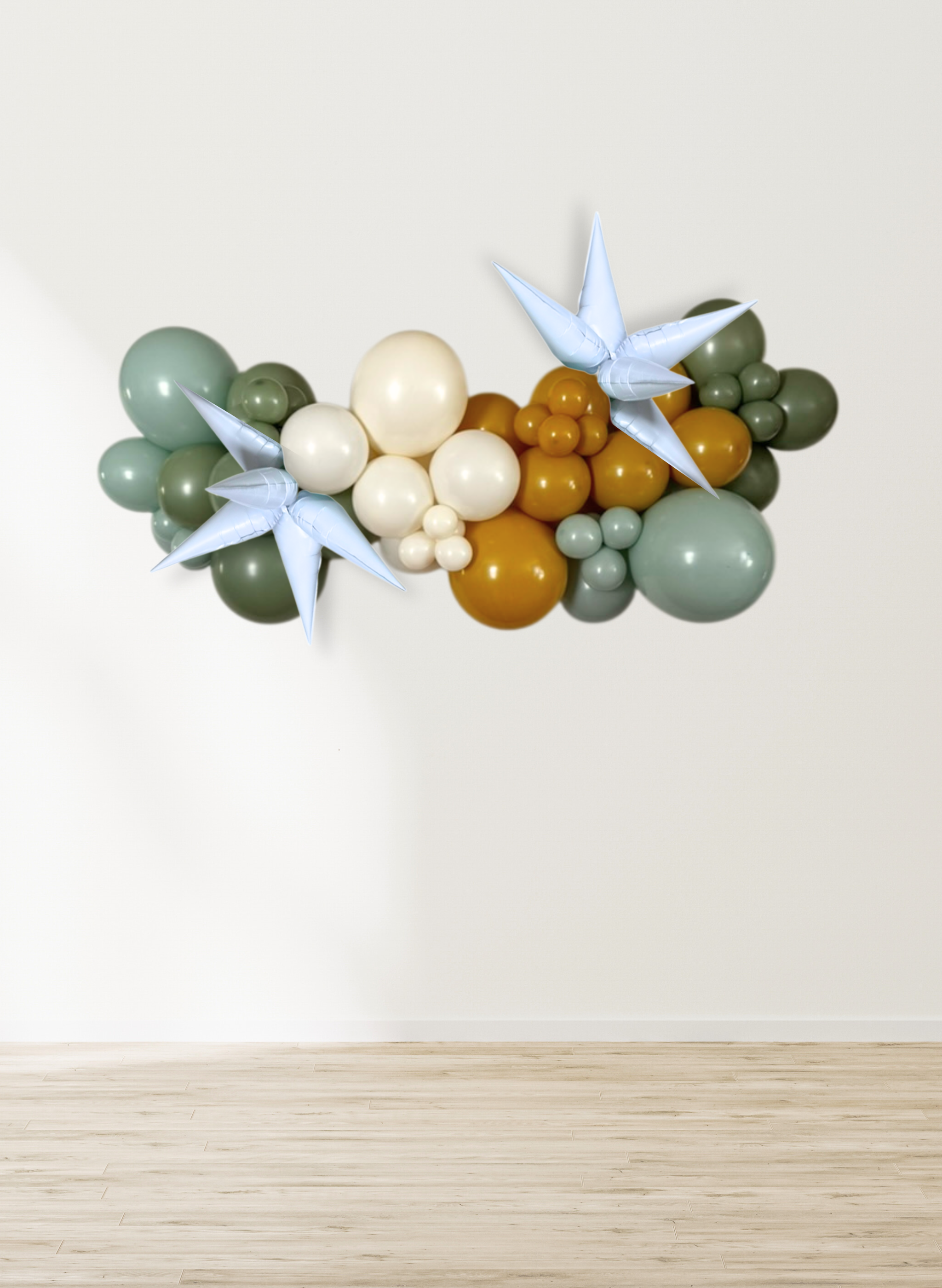 Customizable - The Balloon Garland with Starburst