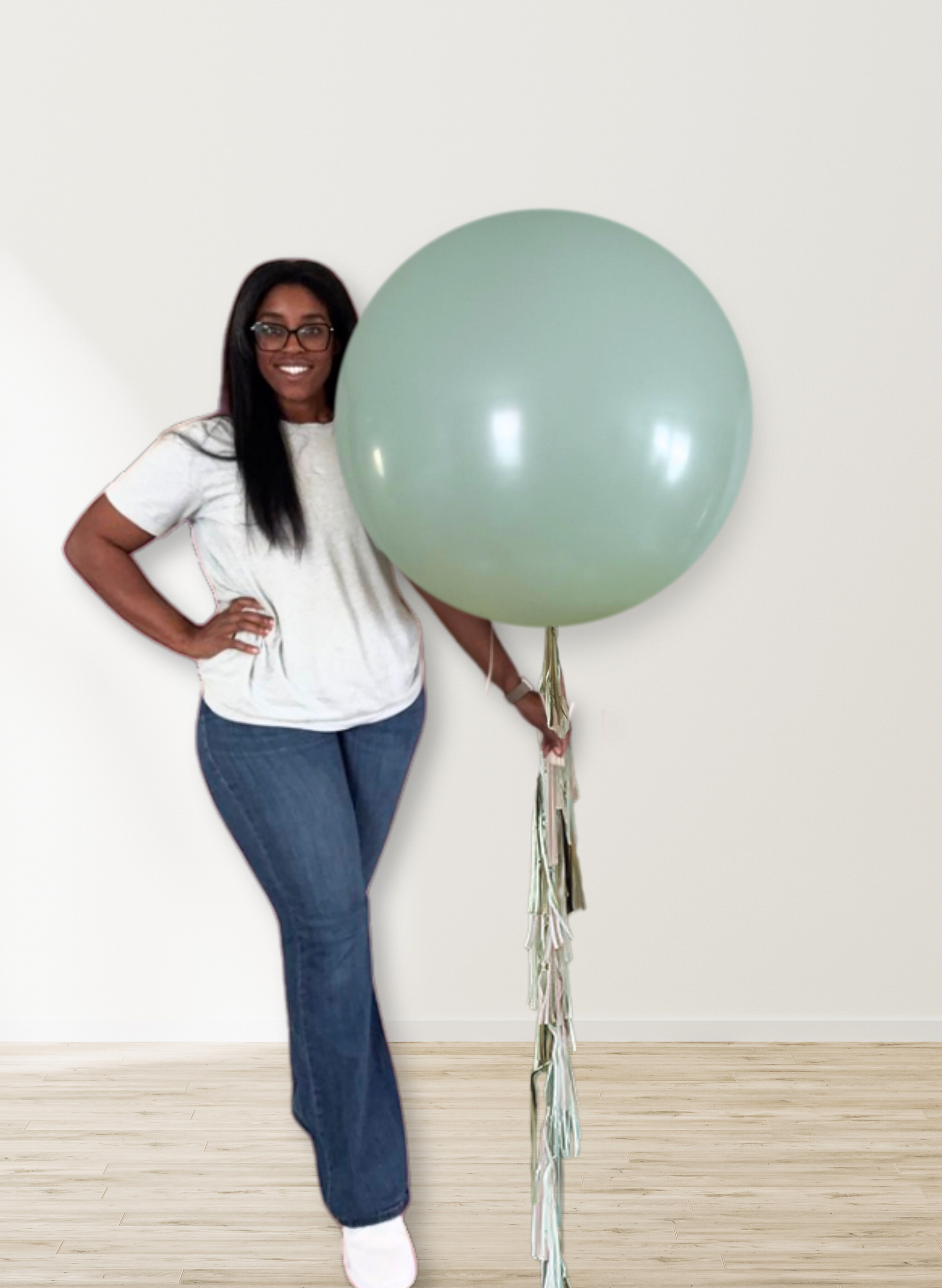 Customizable - Surprise Jumbo Balloon with Tassel
