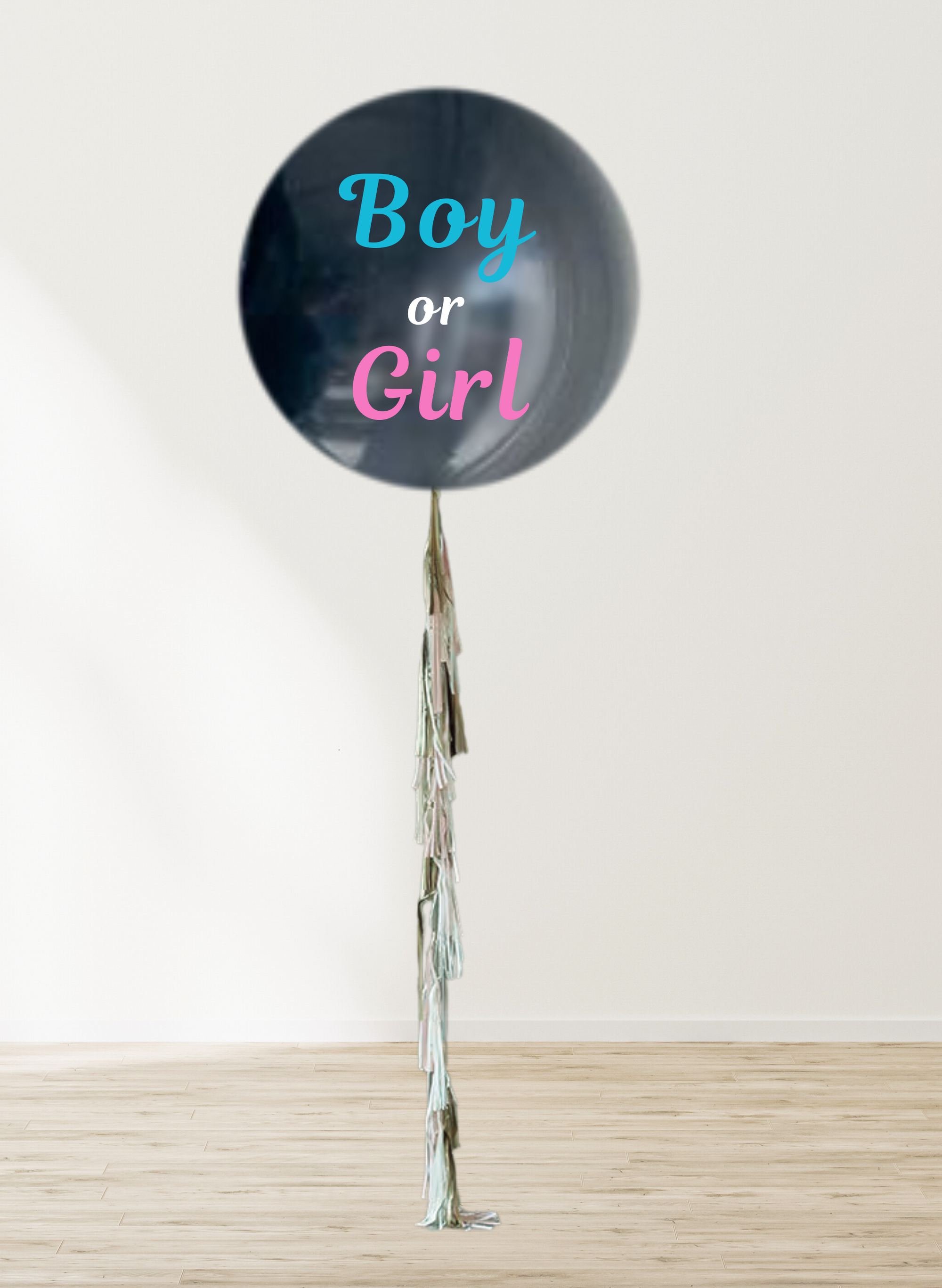 Customizable - Surprise Jumbo Balloon with Tassel