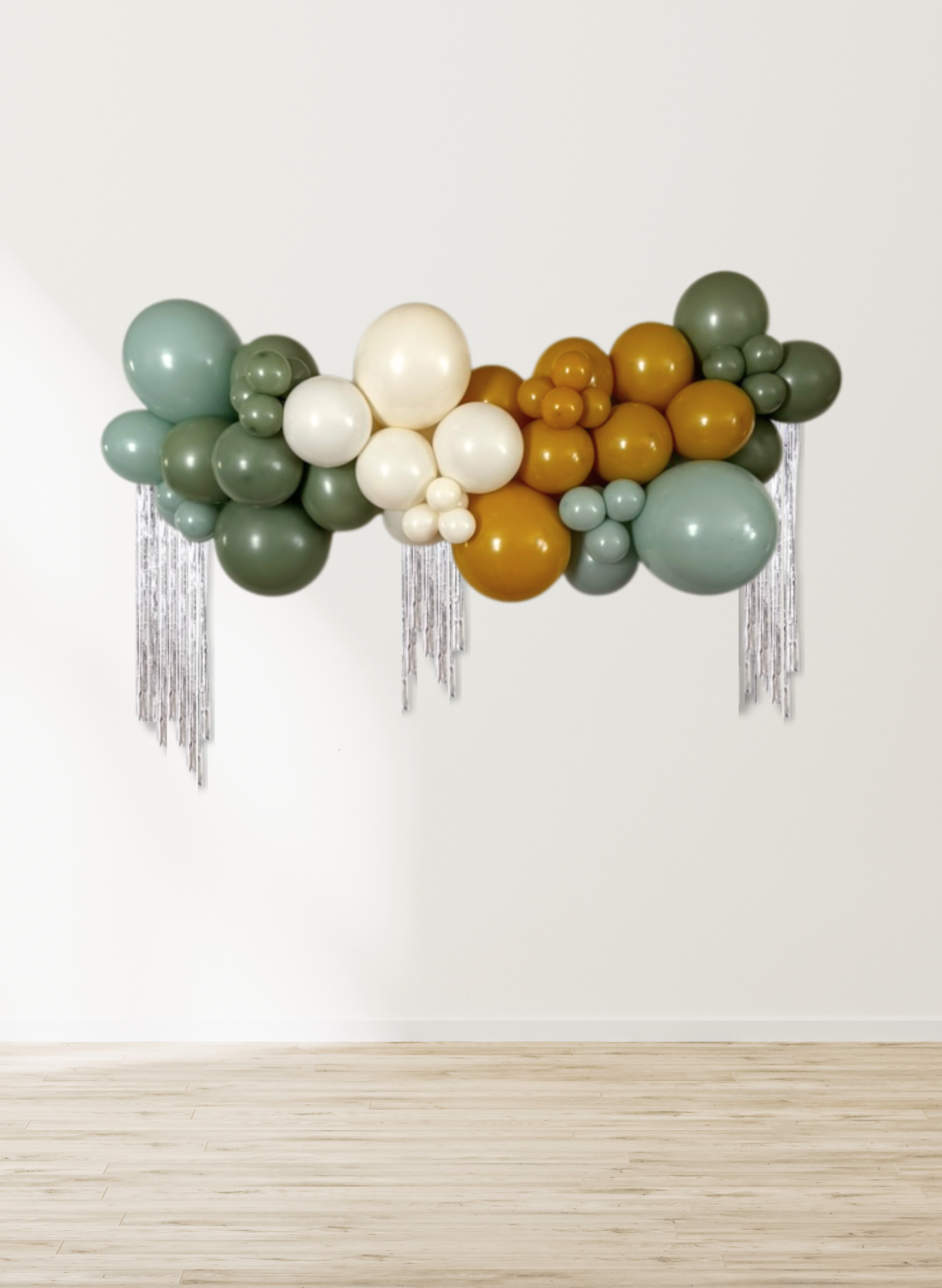 Customizable - The Balloon Garland with Fringe