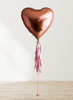 Customizable - Large Foil Heart