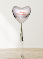 Customizable - Large Foil Heart