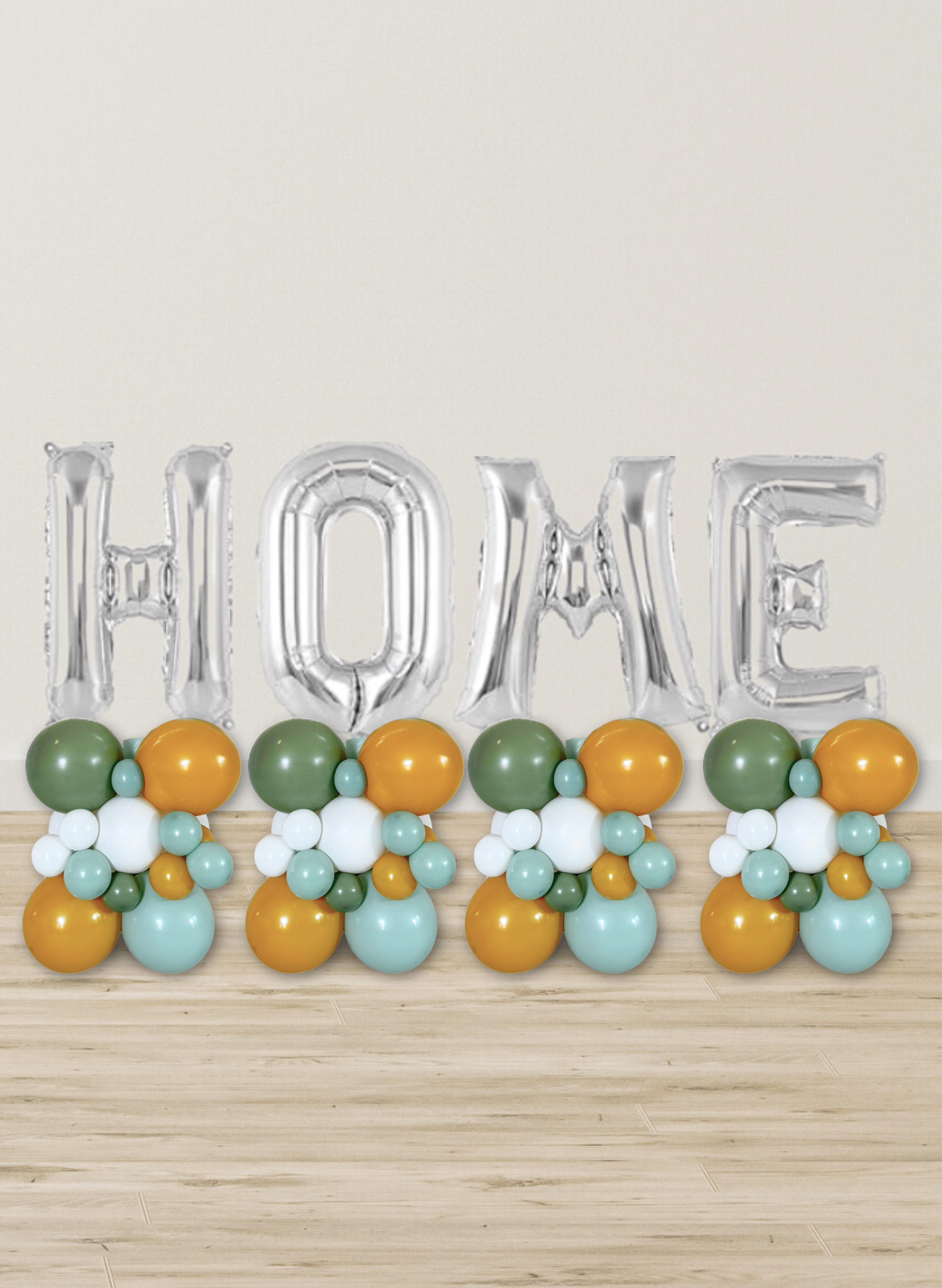 Customizable - Letter Balloon Stack