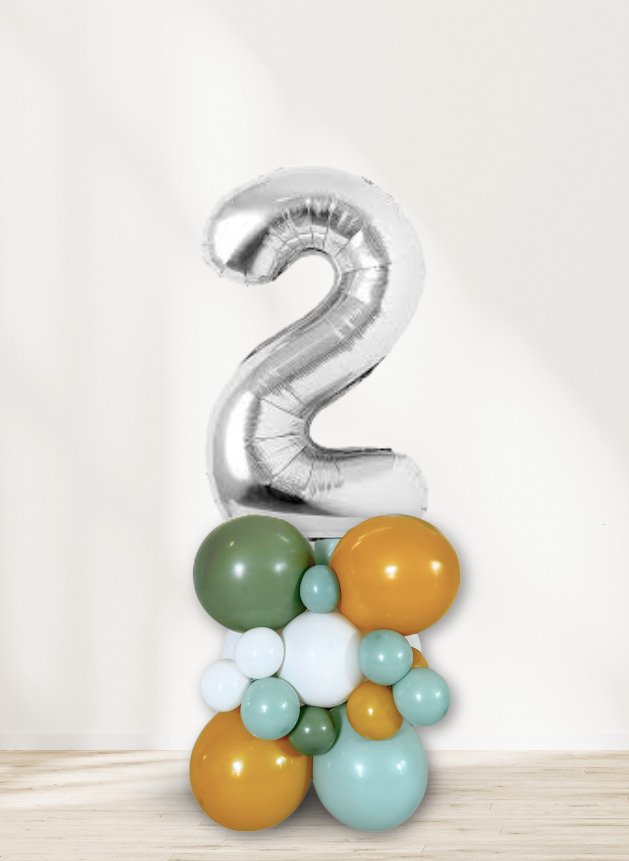 Customizable - Number Balloon Stack