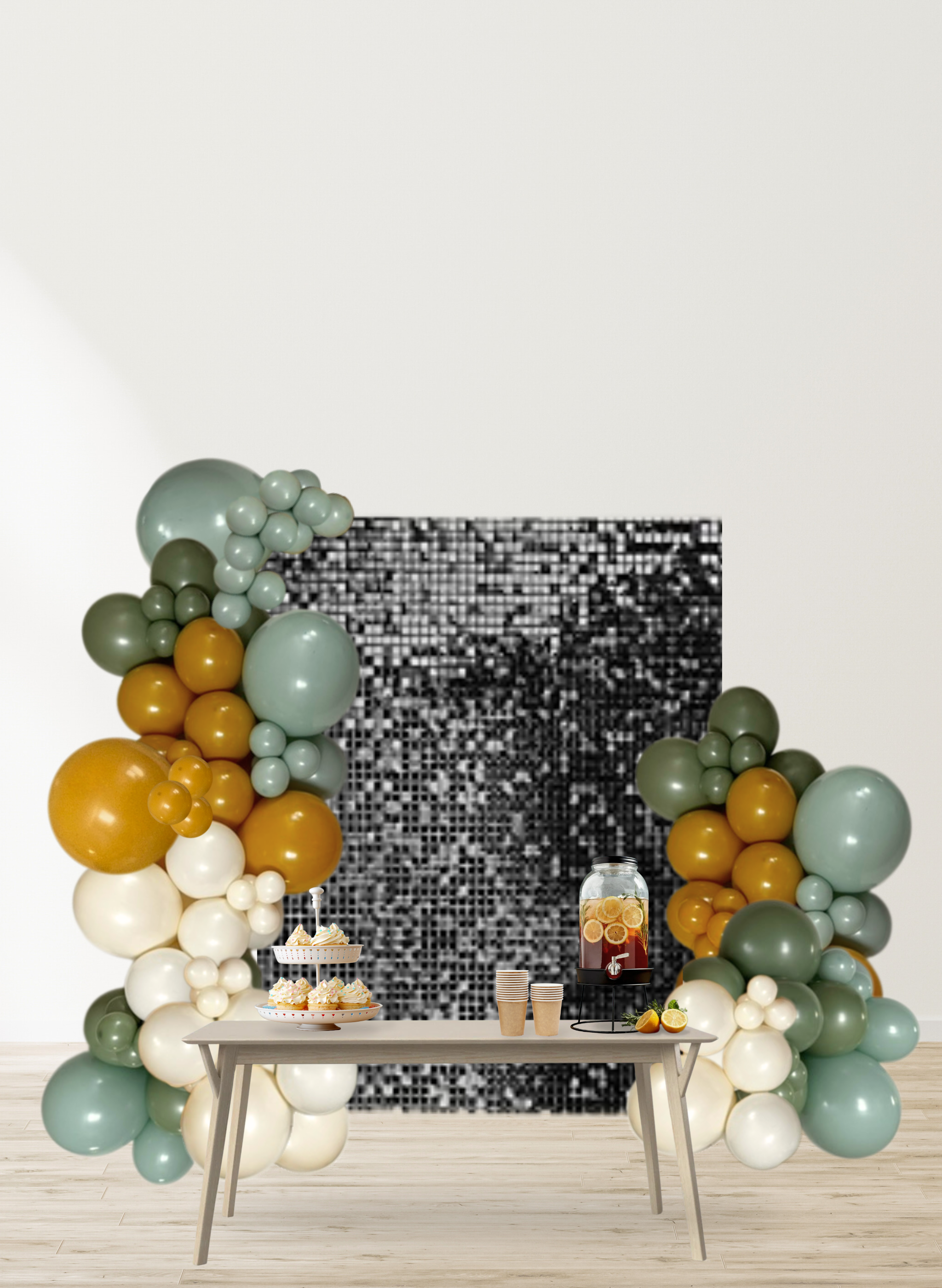 Customizable - Shimmer Wall Set (Black)