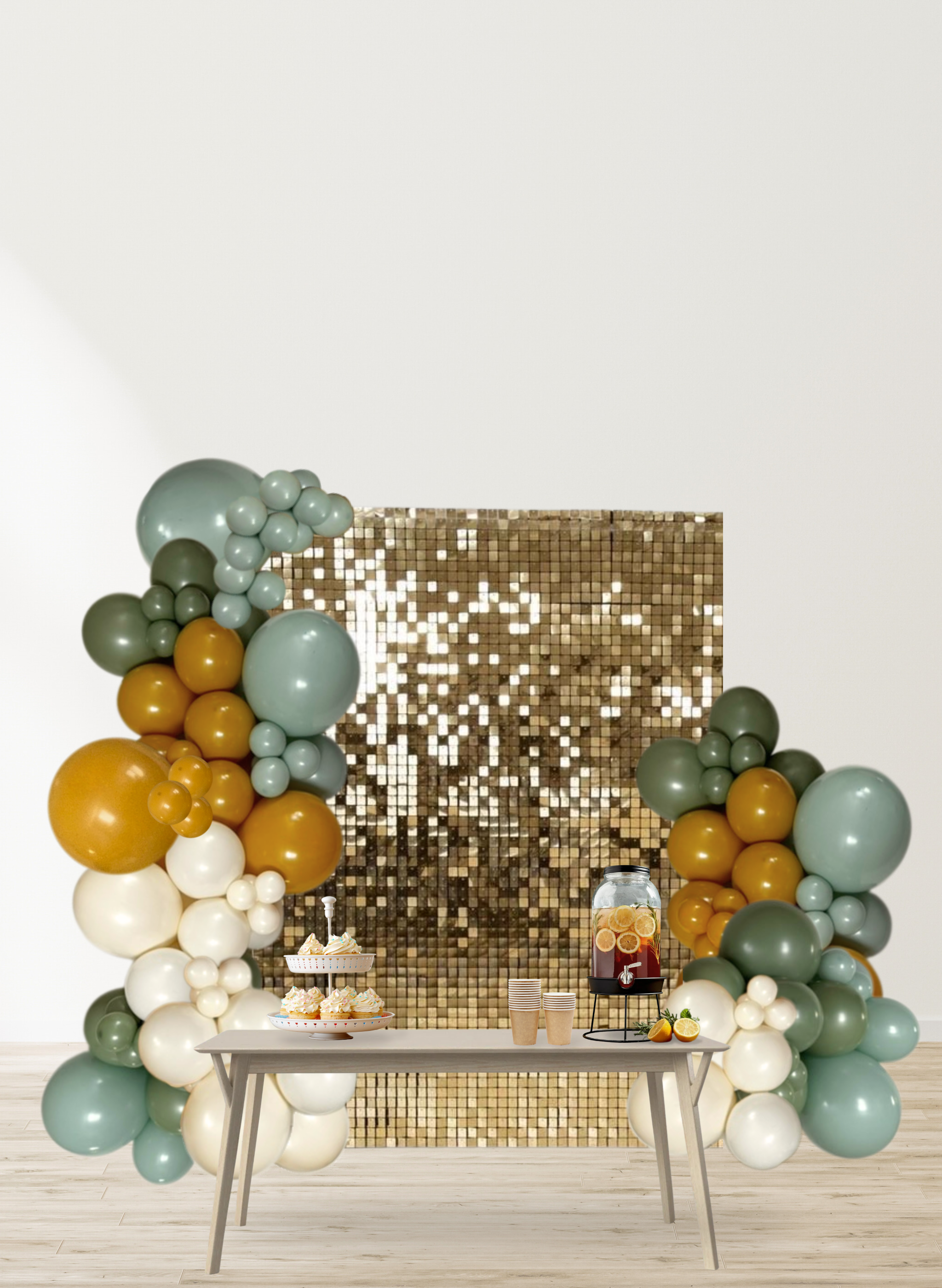 Customizable - Shimmer Wall Set (Gold)