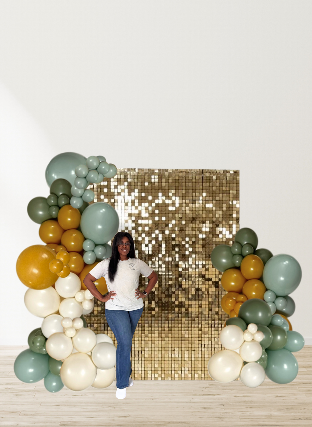 Customizable - Shimmer Wall Set (Gold)