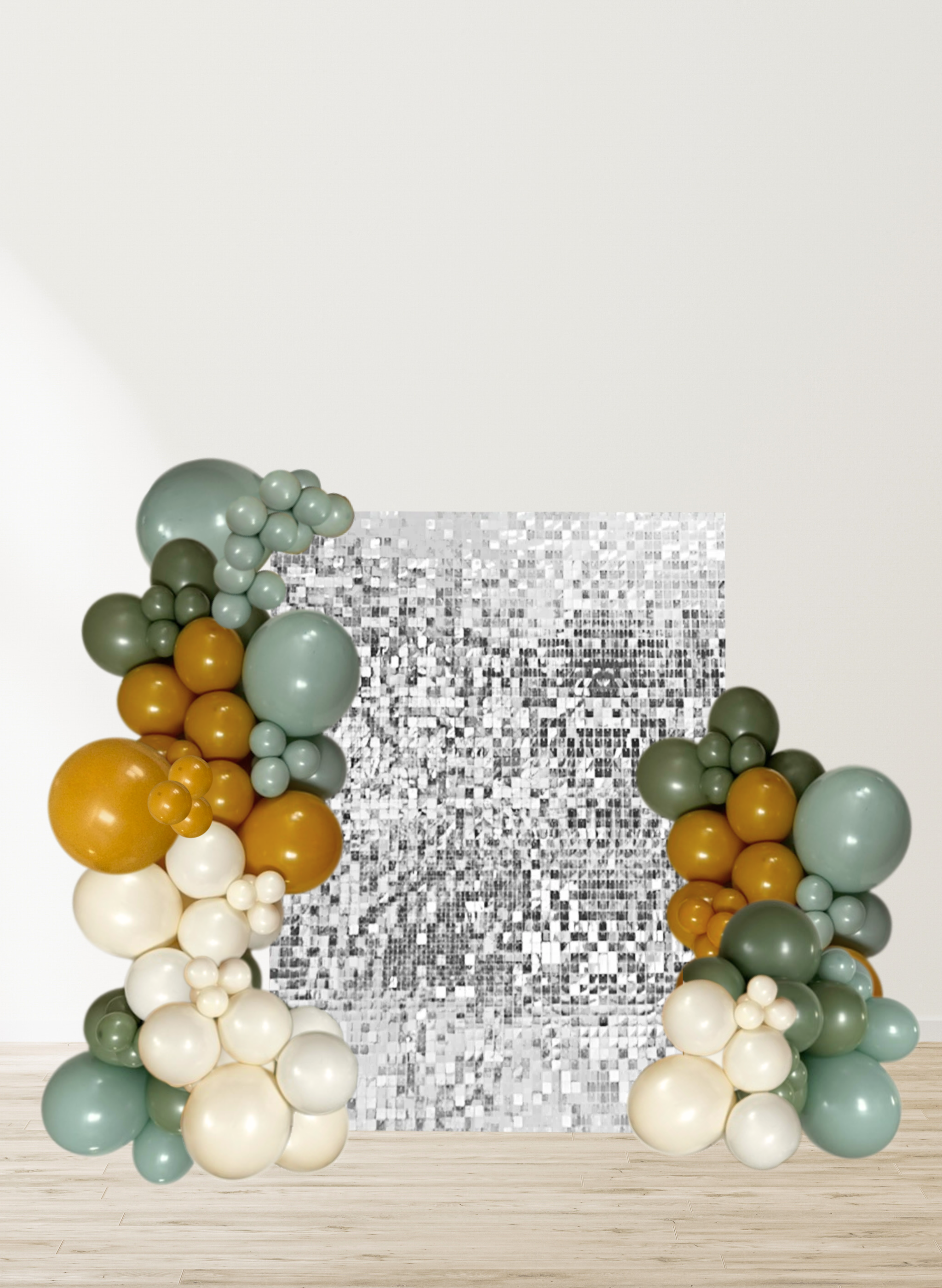 Customizable - Shimmer Wall Set (Silver)