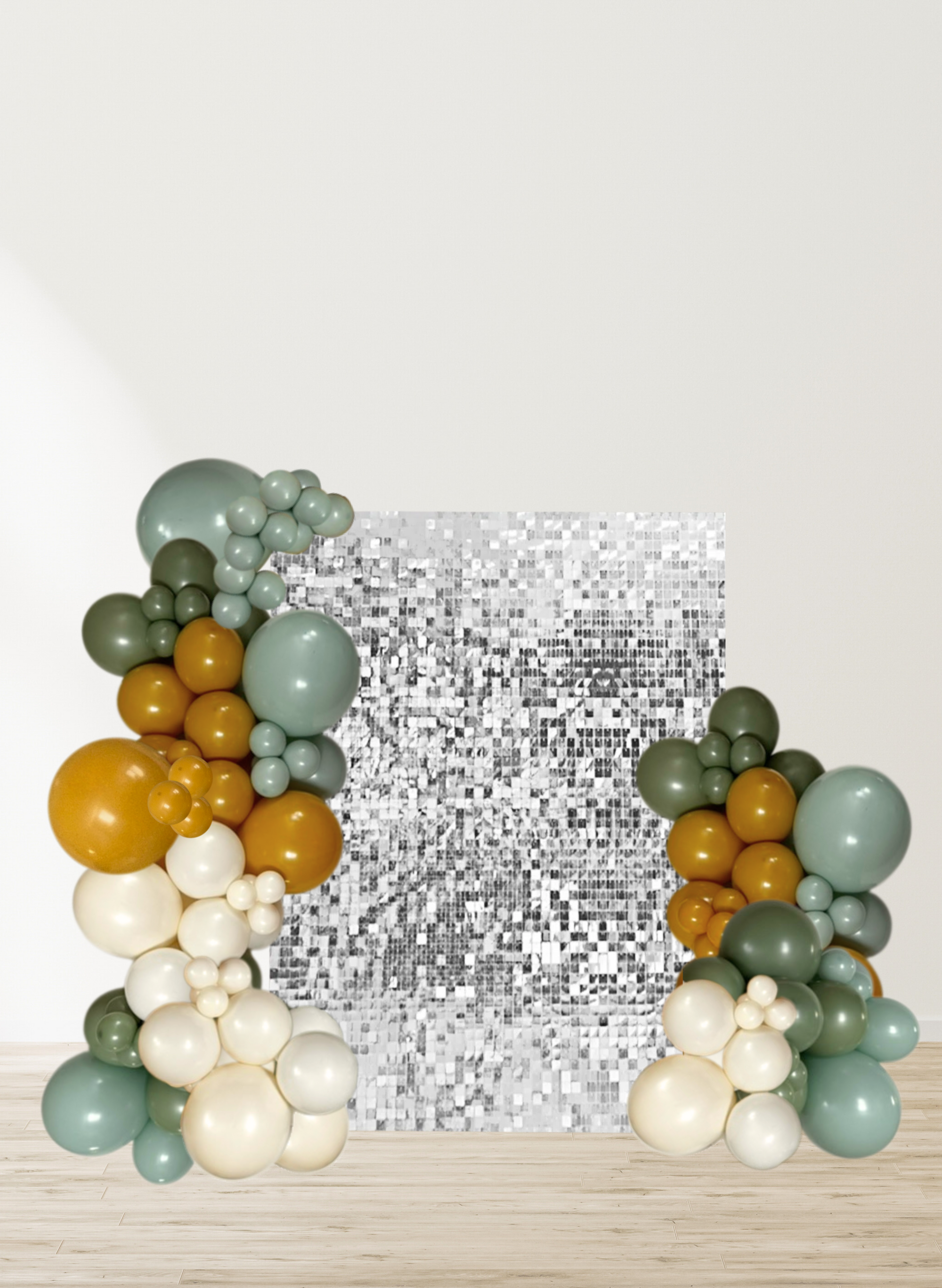 Customizable - Shimmer Wall Set (Silver)