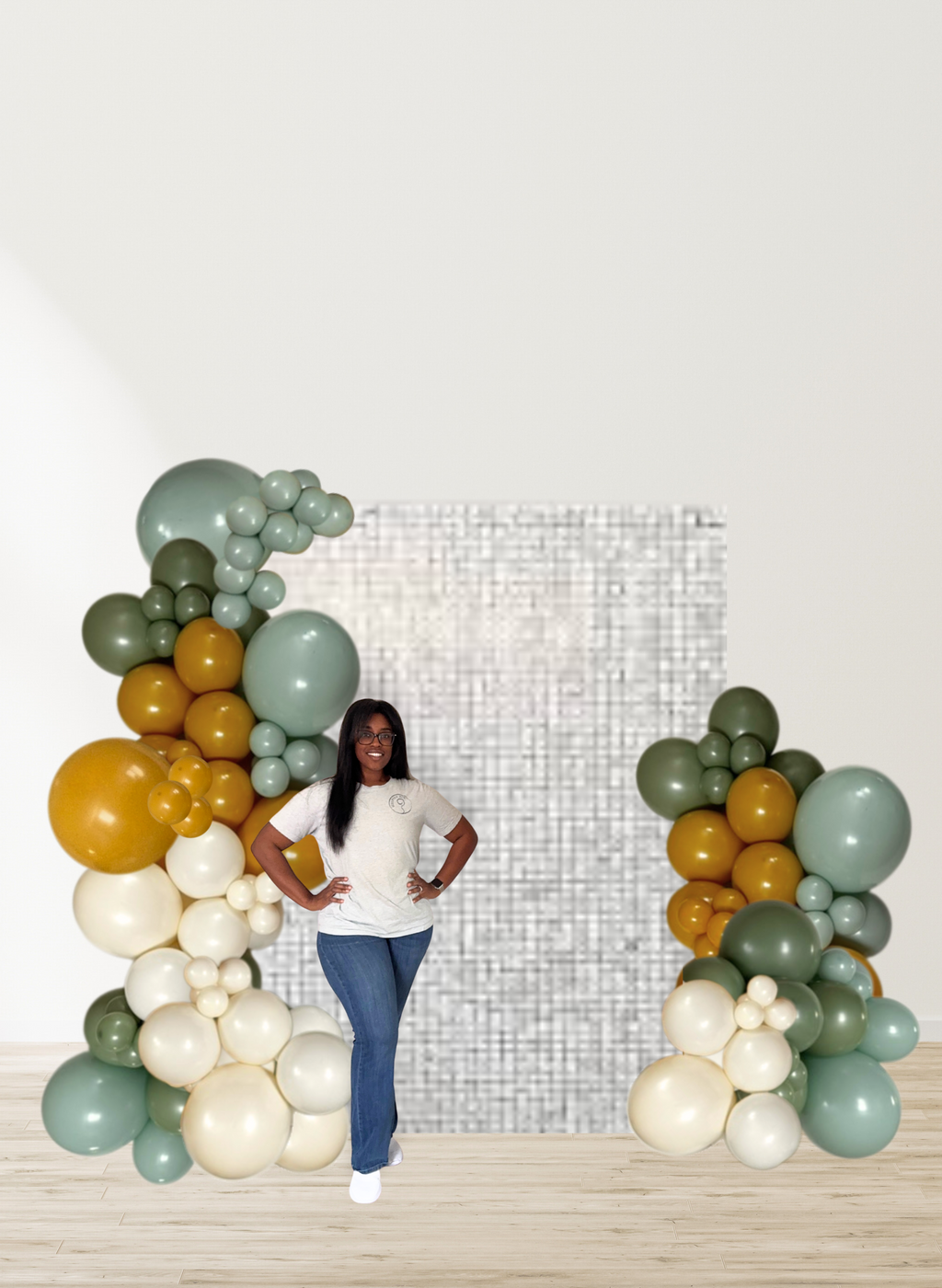Customizable - Shimmer Wall Set (White)