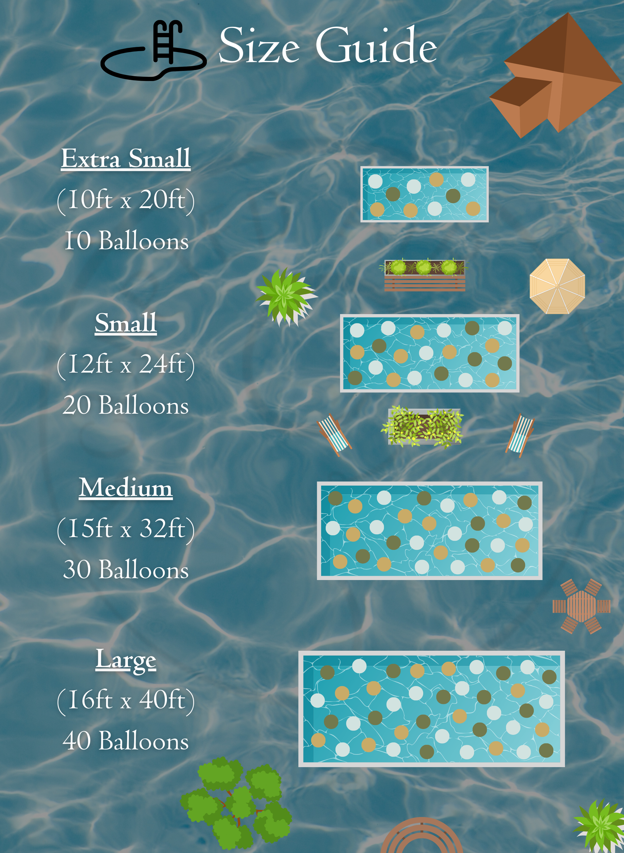 Customizable - Pool Balloons