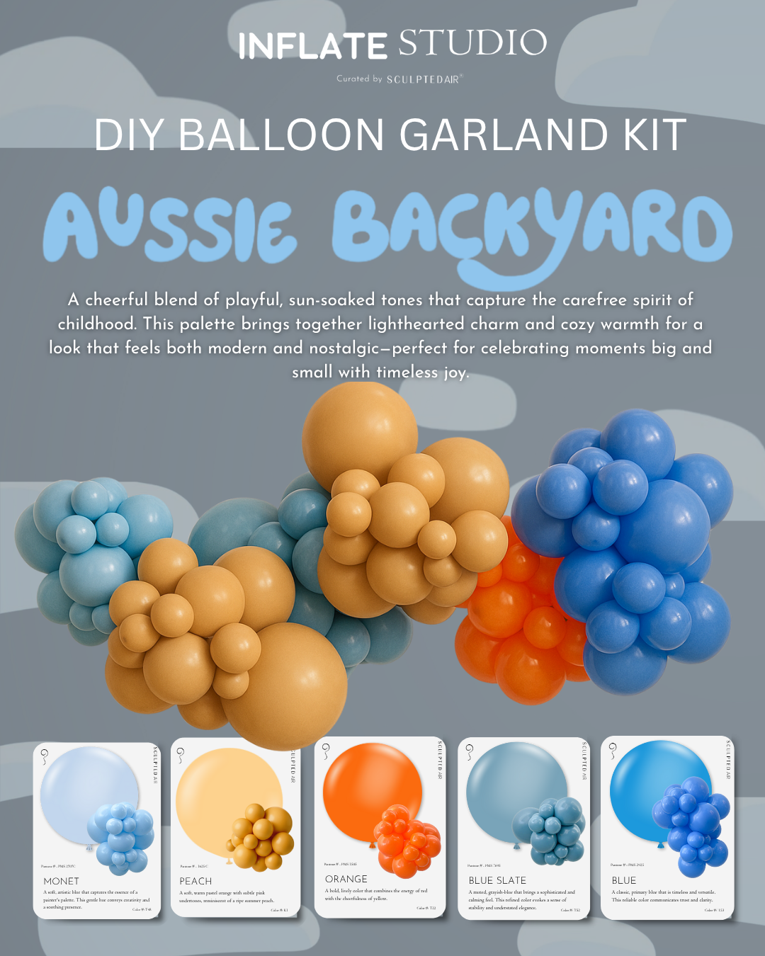 DIY KIT - The Balloon Garland - Aussie Backyard
