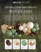 DIY KIT - The Balloon Garland - Woodland
