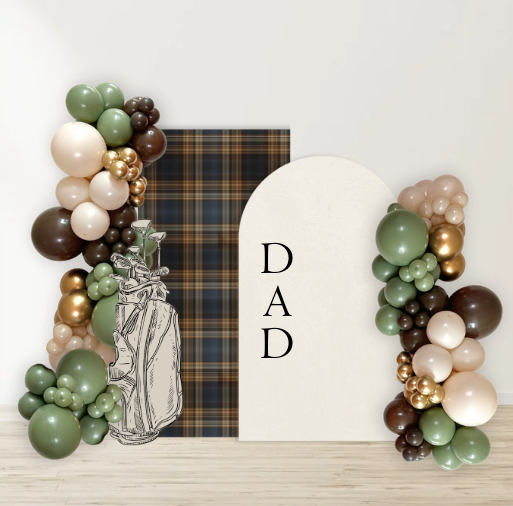 Father's Day - Balloon Backdrop Set