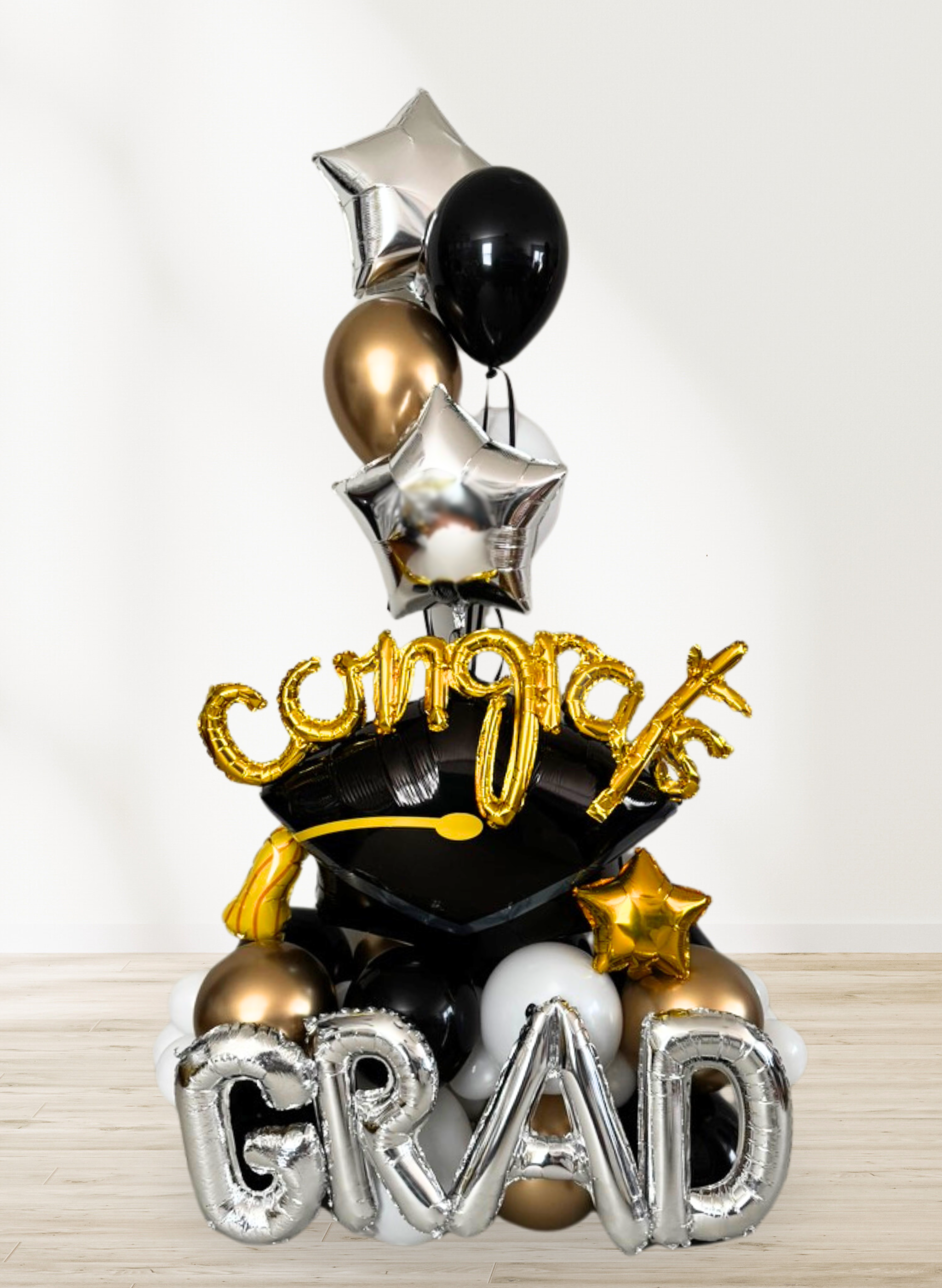Graduation - Balloon Stack (Medium) – Sculpted Air