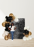 Graduation - Shimmer Wall Set (Black)