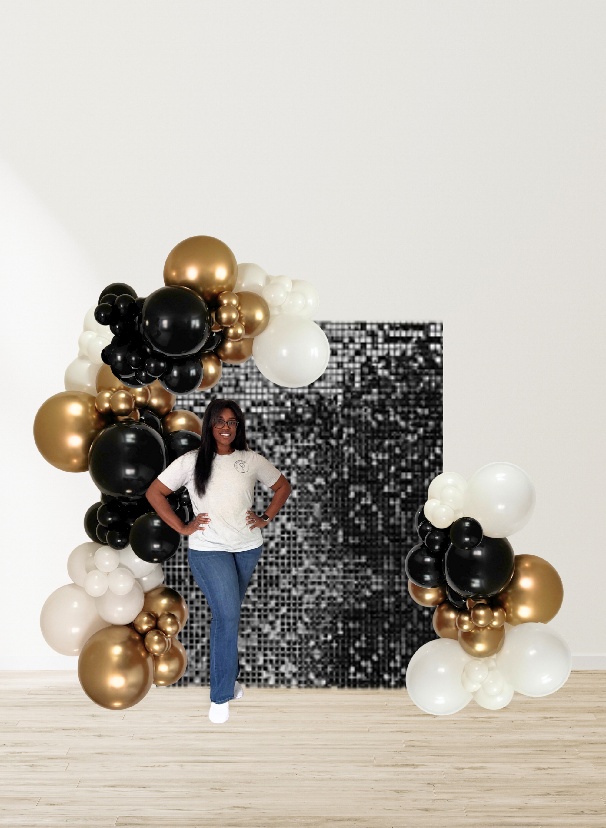 Graduation - Shimmer Wall Set (Black)