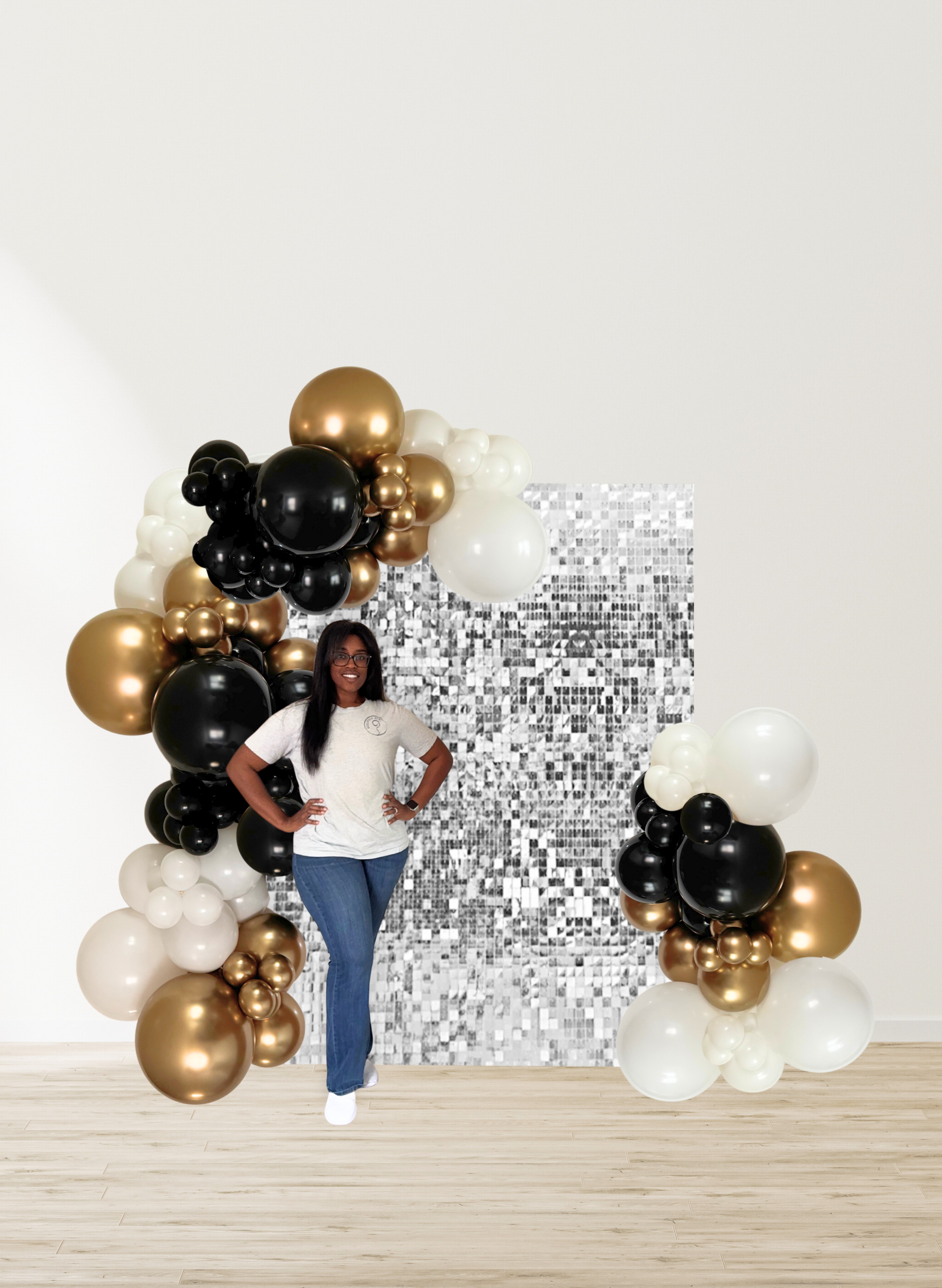 Graduation - Shimmer Wall Set (Silver)