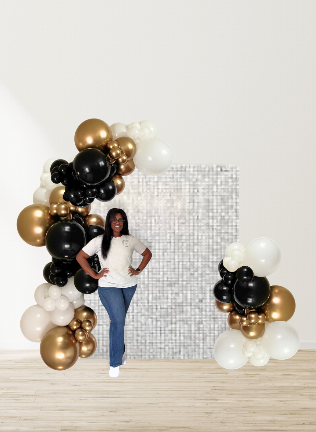 Graduation - Shimmer Wall Set (White)