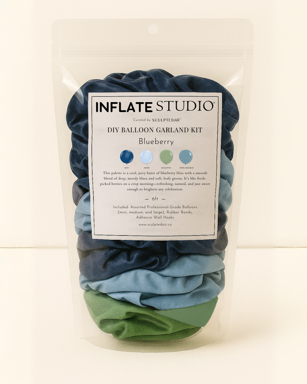 DIY KIT - The Balloon Garland - Blueberry