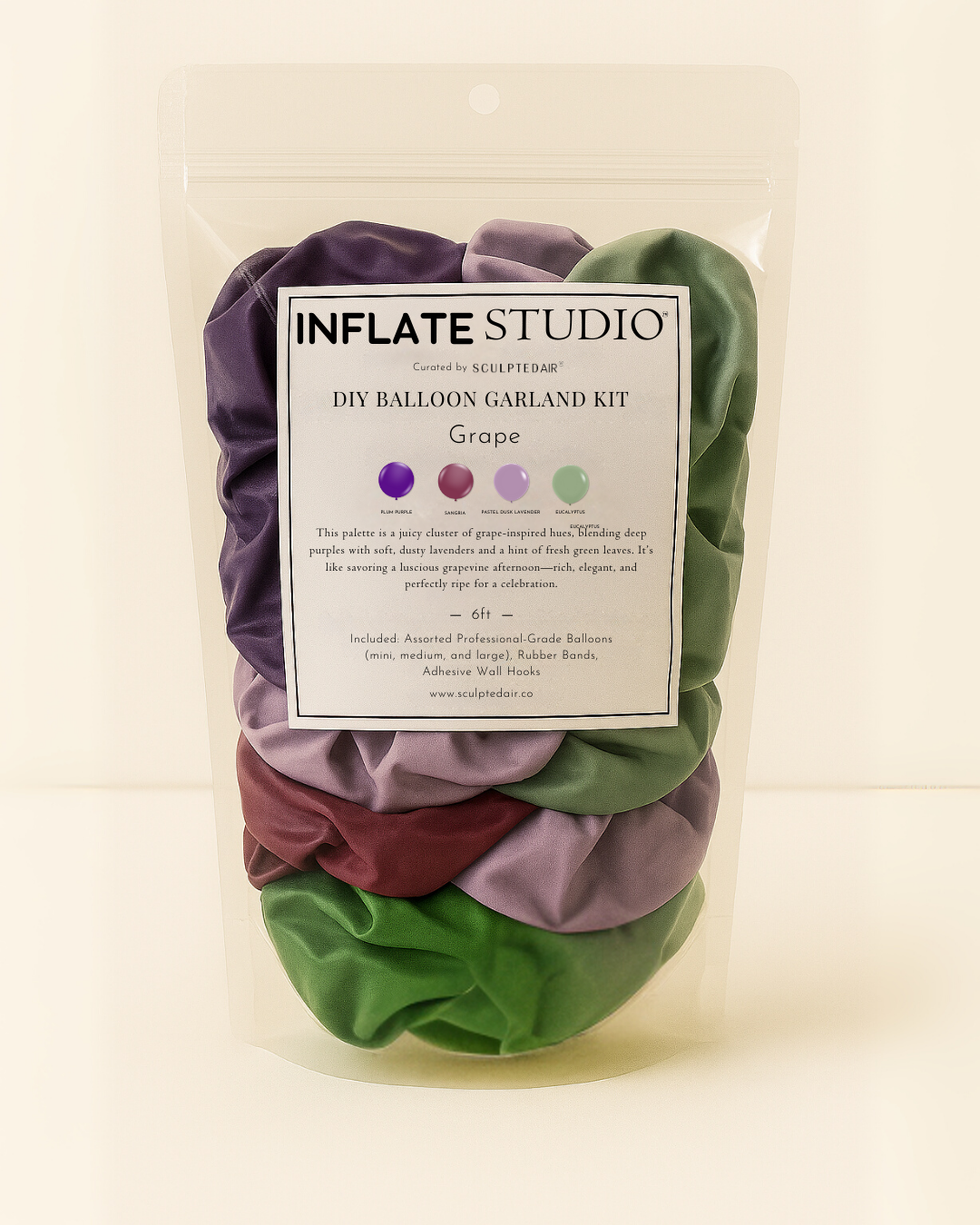 DIY KIT - The Balloon Garland - Grape