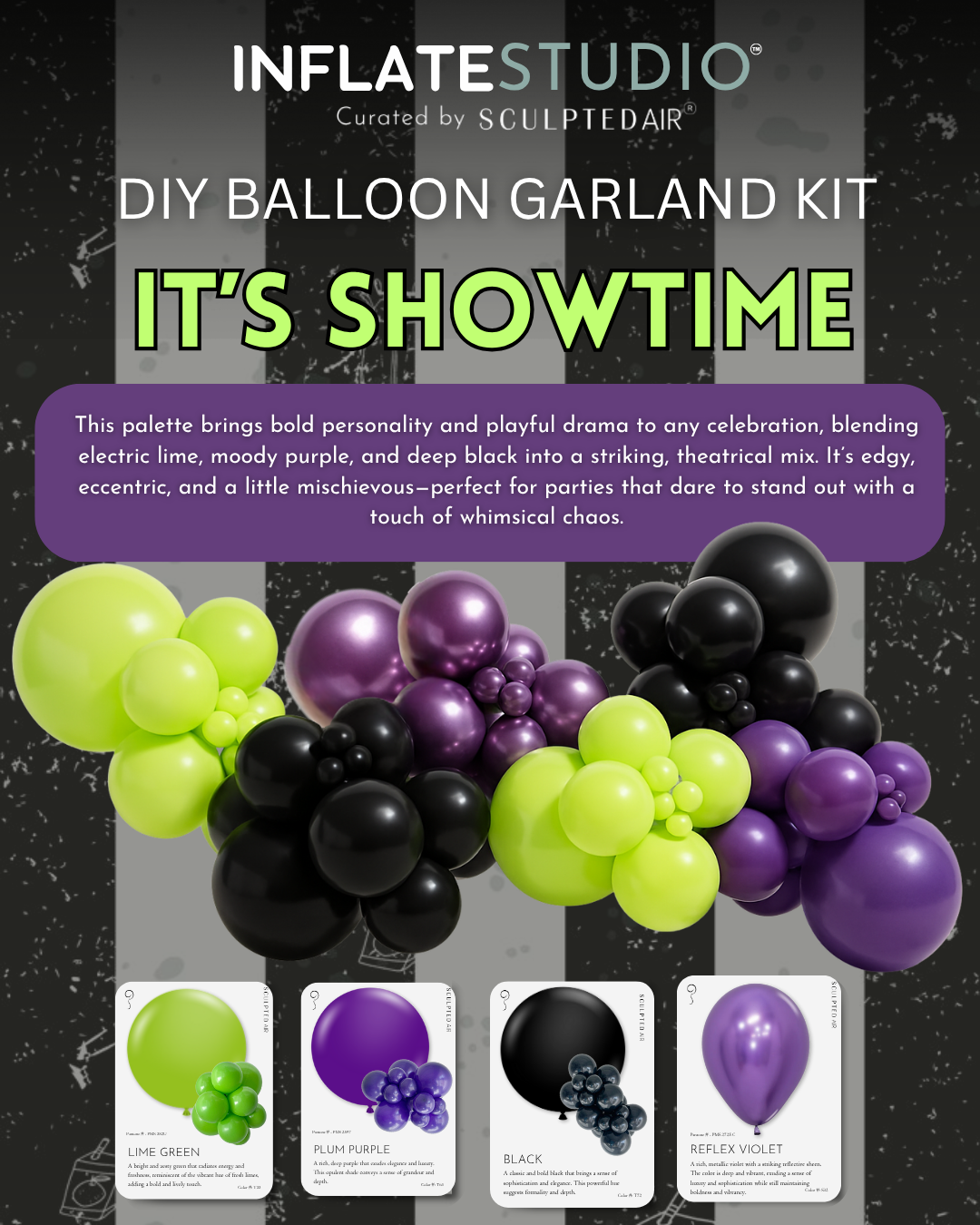 DIY KIT - The Balloon Garland - It's Showtime