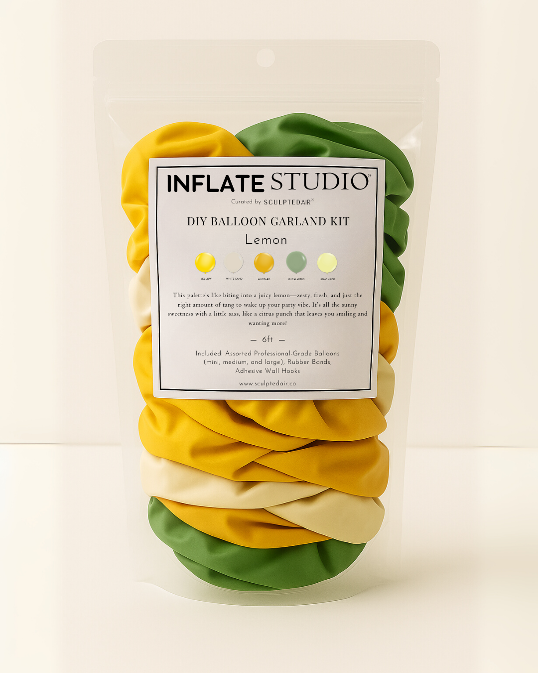 DIY KIT - The Balloon Garland - Lemon