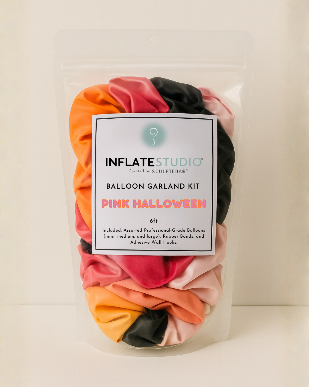 DIY KIT - The Balloon Garland - Pink Halloween