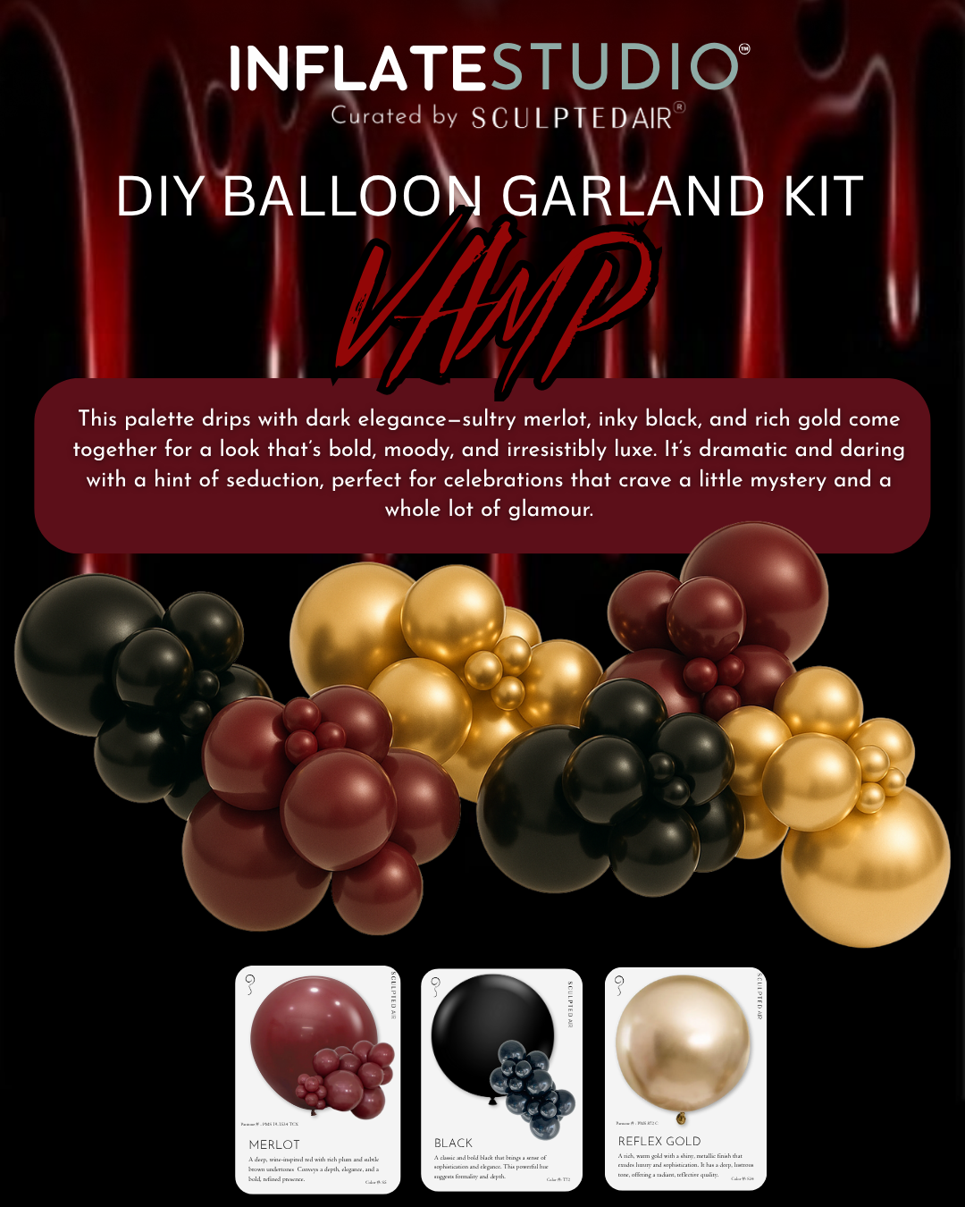 DIY KIT - The Balloon Garland - Vamp