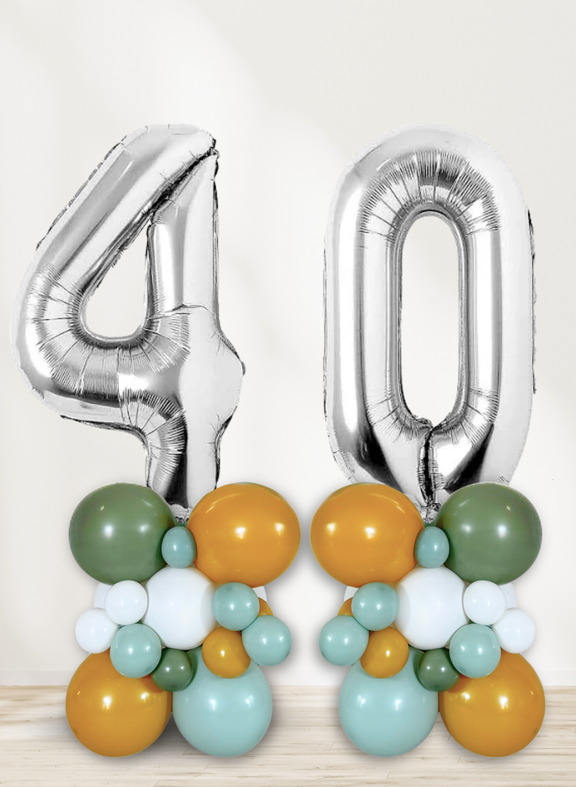 Customizable - Number Balloon Stack