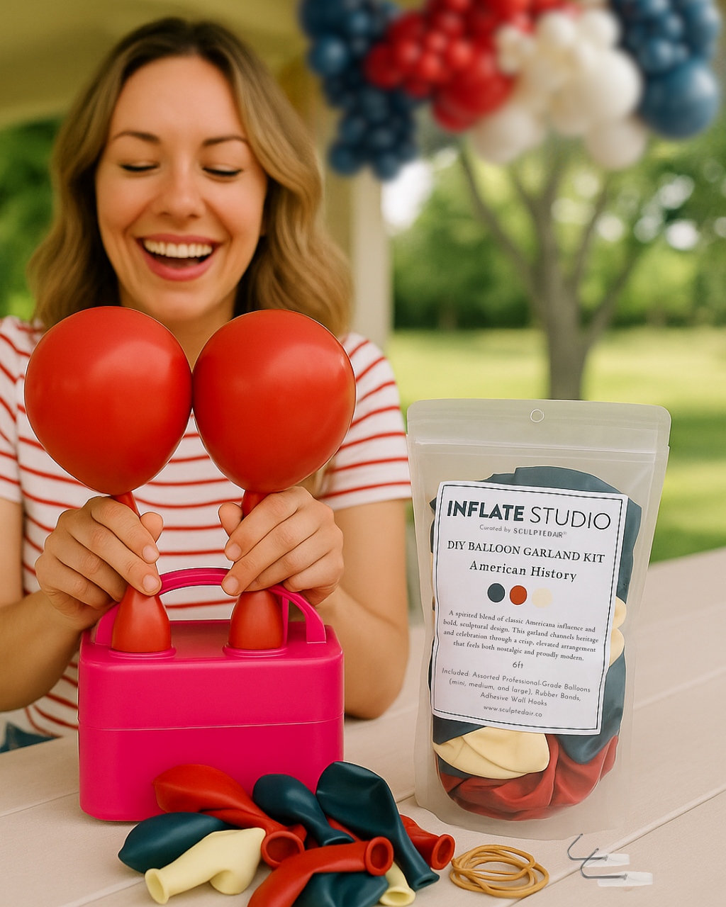 DIY KIT - The Balloon Garland - American History
