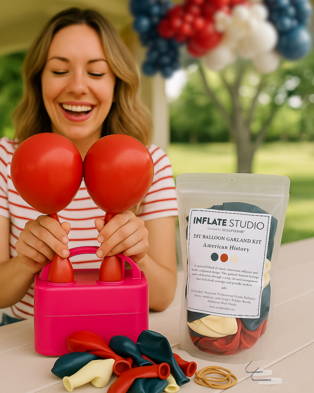 DIY KIT - The Balloon Garland - American History