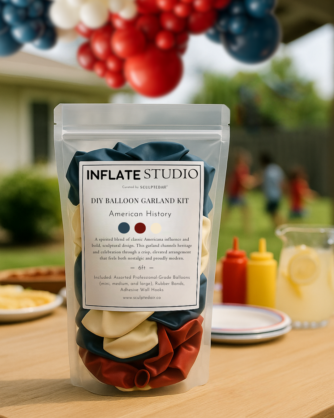 DIY KIT - The Balloon Garland - American History